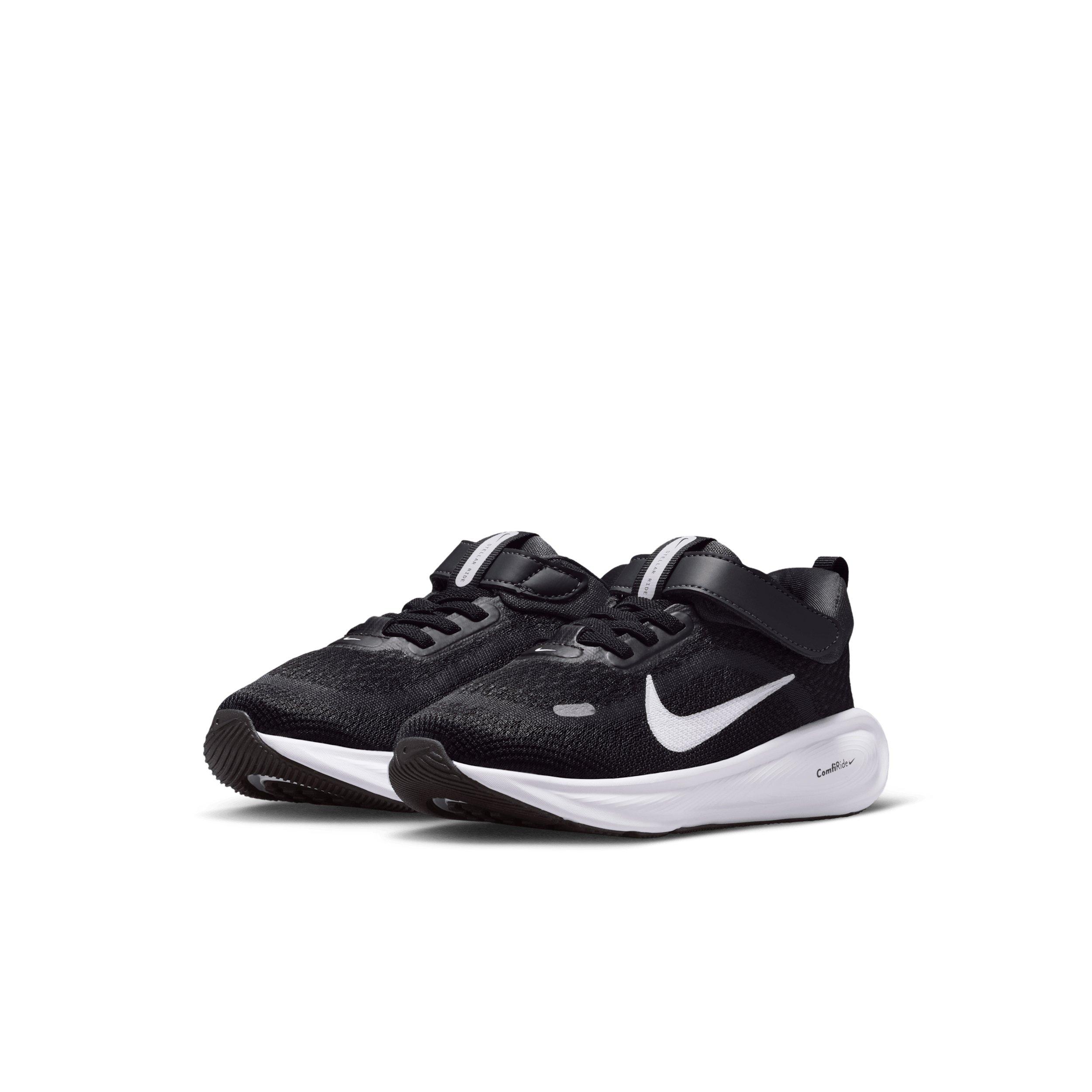 Nike Stellar Ride "Black/Anthracite/Pure Platinum/White" Preschool Boys' Running Shoe - BLACK/ANTHRACITE/PLATINUM/WHITE
