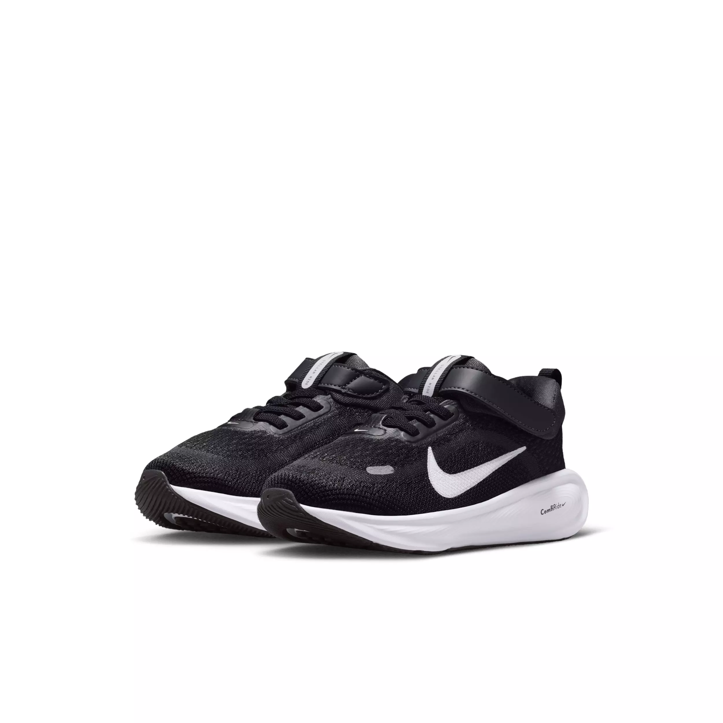 Nike Stellar Ride "Black/Anthracite/Pure Platinum/White" Preschool Boys' Running Shoe - BLACK/ANTHRACITE/PLATINUM/WHITE
