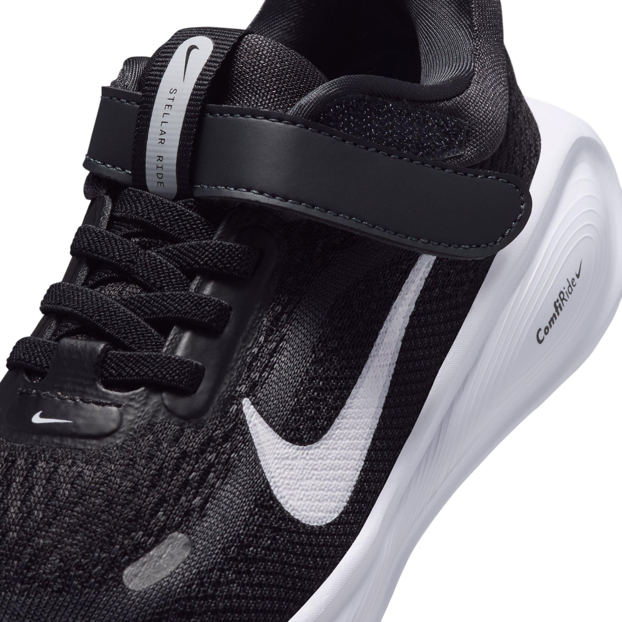 Nike Stellar Ride "Black/Anthracite/Pure Platinum/White" Preschool Boys' Running Shoe - BLACK/ANTHRACITE/PLATINUM/WHITE