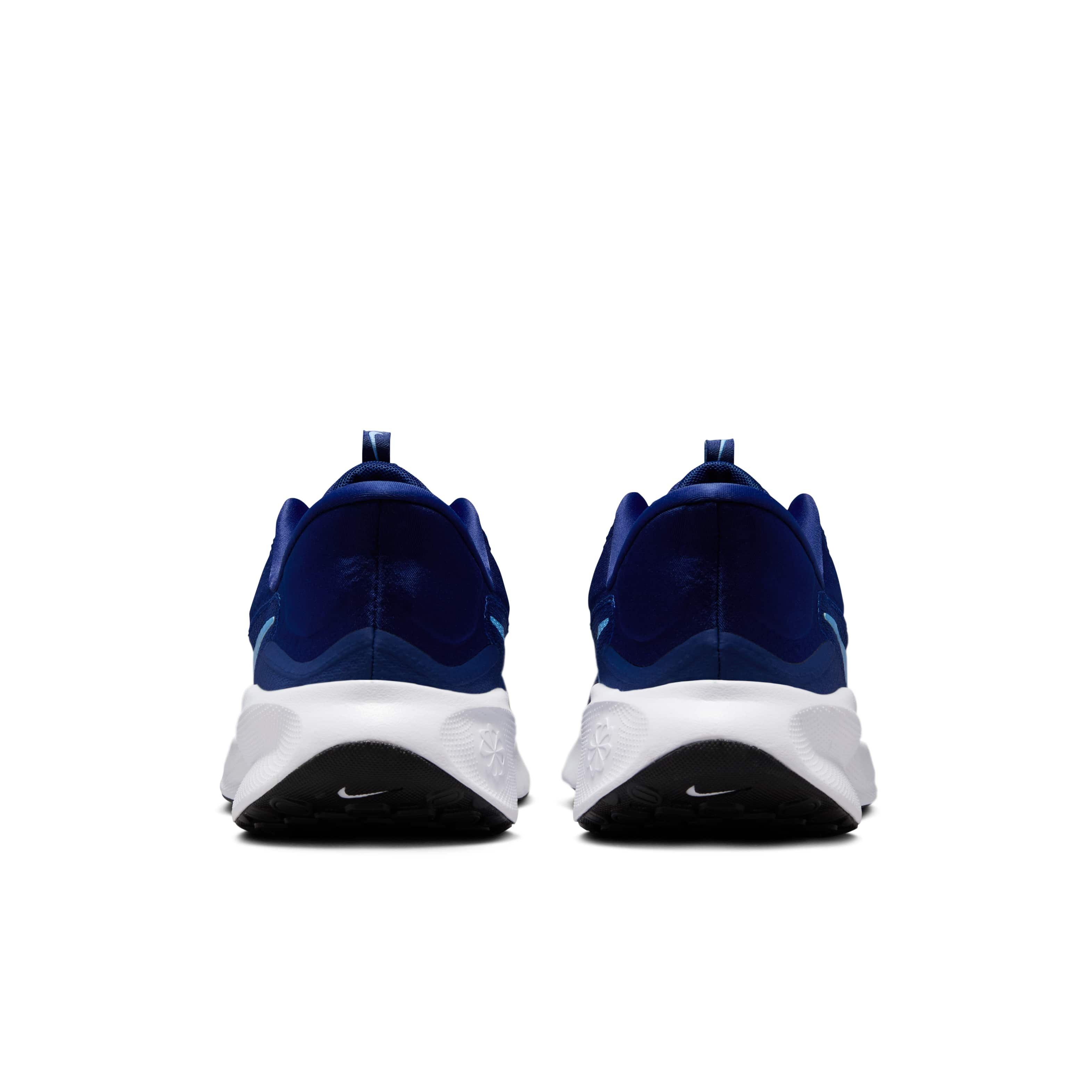 Nike Revolution 7 EasyOn "Blue Void/White/Black/University Blue" Men's Running Shoe - BLUE/WHITE/BLACK Thumbnail View 5