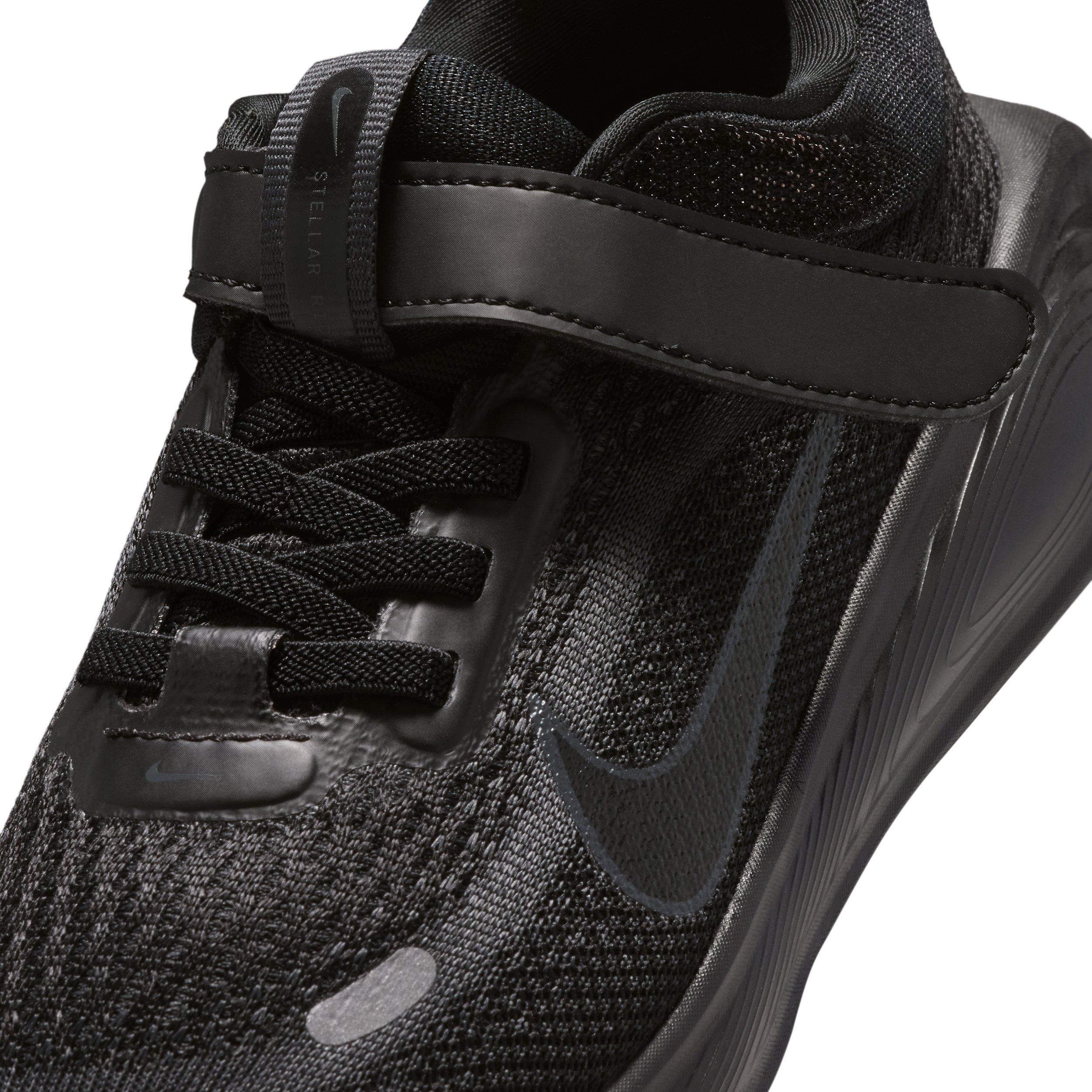 Nike Stellar Ride "Black/Anthracite/Black" Preschool Boys' Running Shoe - BLACK/ANTHRACITE/BLACK