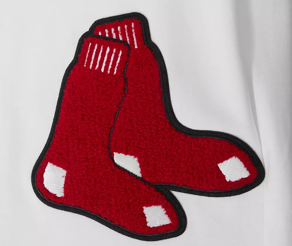 Pro Standard Men's MLB Boston Red Sox Classic Chenille Joggers - WHITE