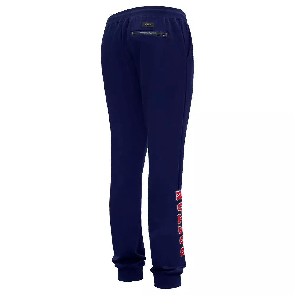 Pro Standard Men's MLB Boston Red Sox Classic Chenille Joggers - NAVY