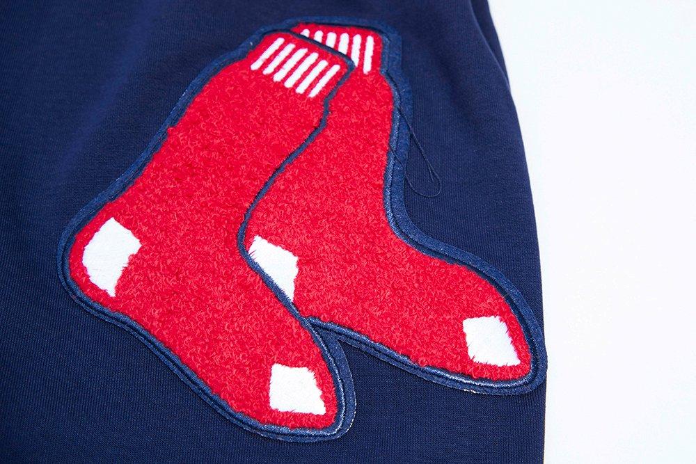 Pro Standard Men's MLB Boston Red Sox Classic Chenille Joggers - NAVY Thumbnail View 7