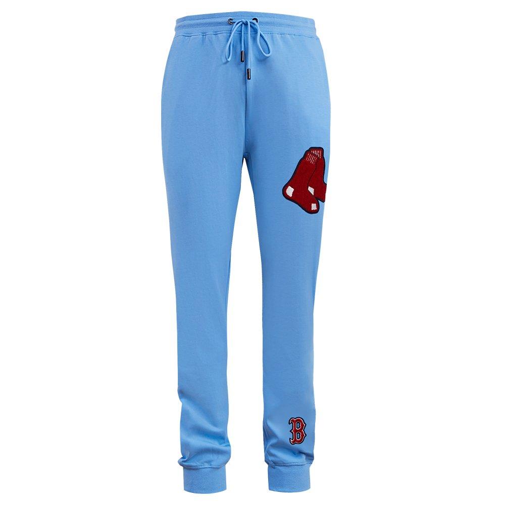 Pro Standard Men's MLB Boston Red Sox Classic Chenille Joggers - BLUE Thumbnail View 1