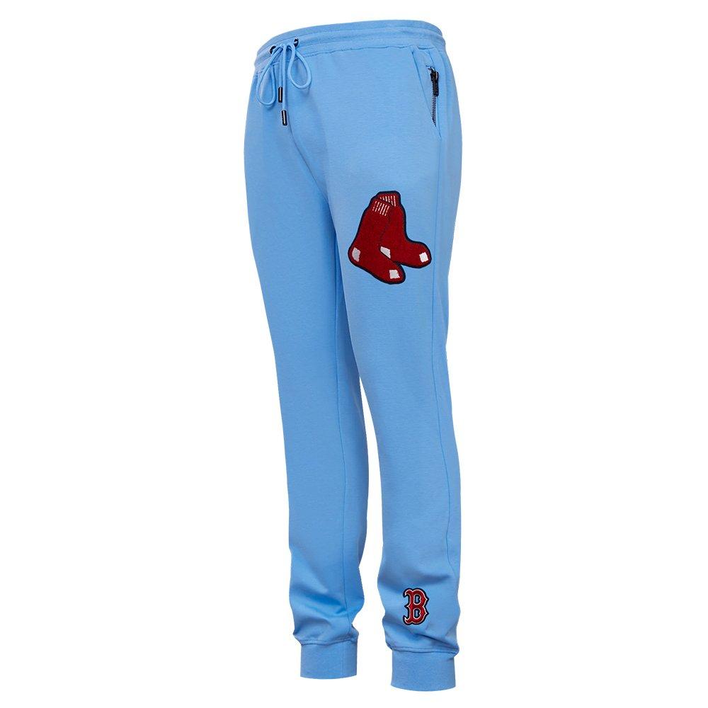 Pro Standard Men's MLB Boston Red Sox Classic Chenille Joggers - BLUE Thumbnail View 3