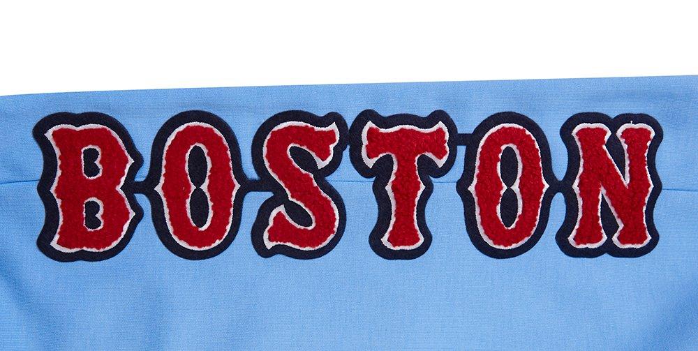 Pro Standard Men's MLB Boston Red Sox Classic Chenille Joggers - BLUE Thumbnail View 5