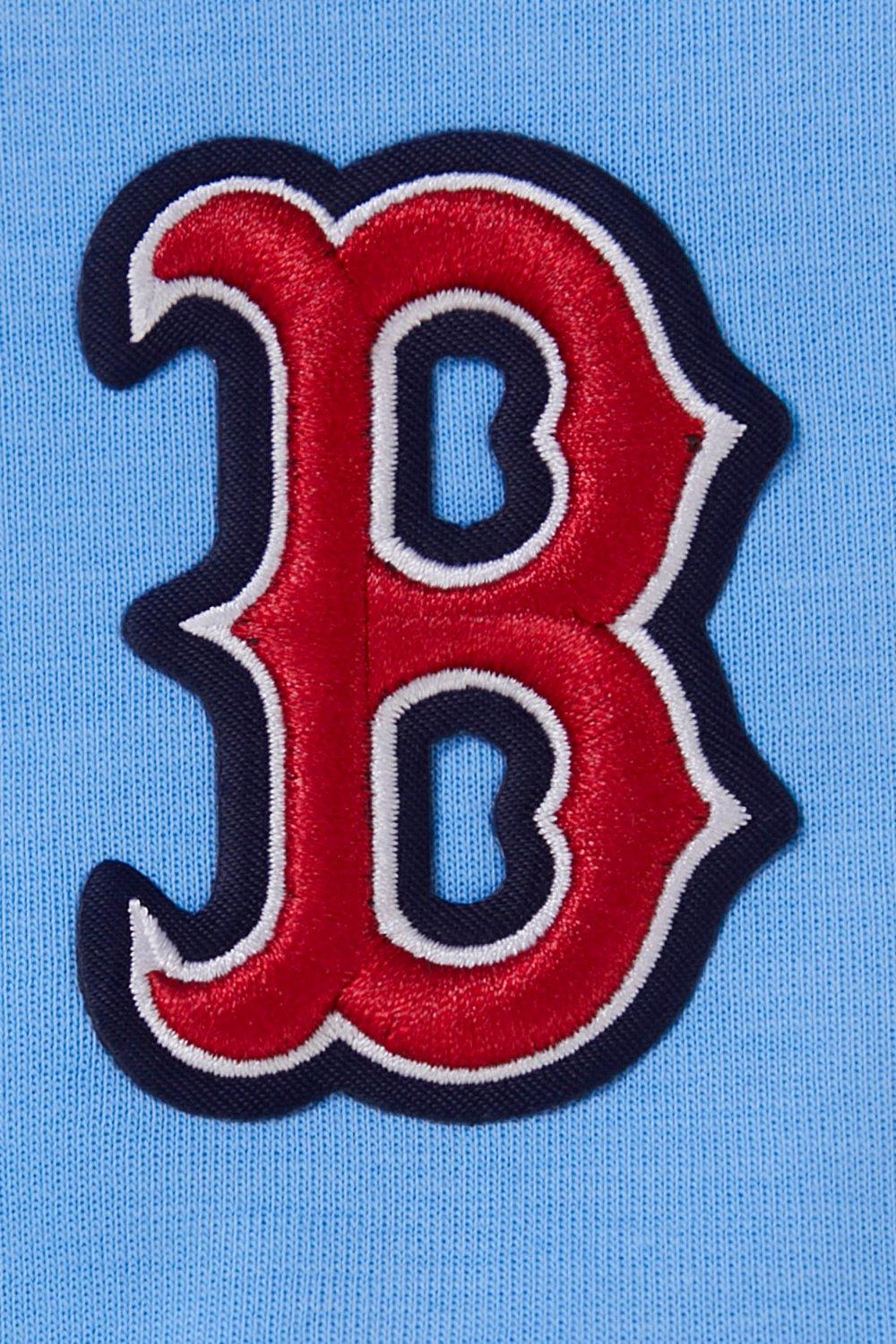 Pro Standard Men's MLB Boston Red Sox Classic Chenille Joggers - BLUE Thumbnail View 7