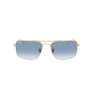 Ray-Ban Explorer III Clear Gradient Blue Sunglasses &ndash; Polished Arista Gold
