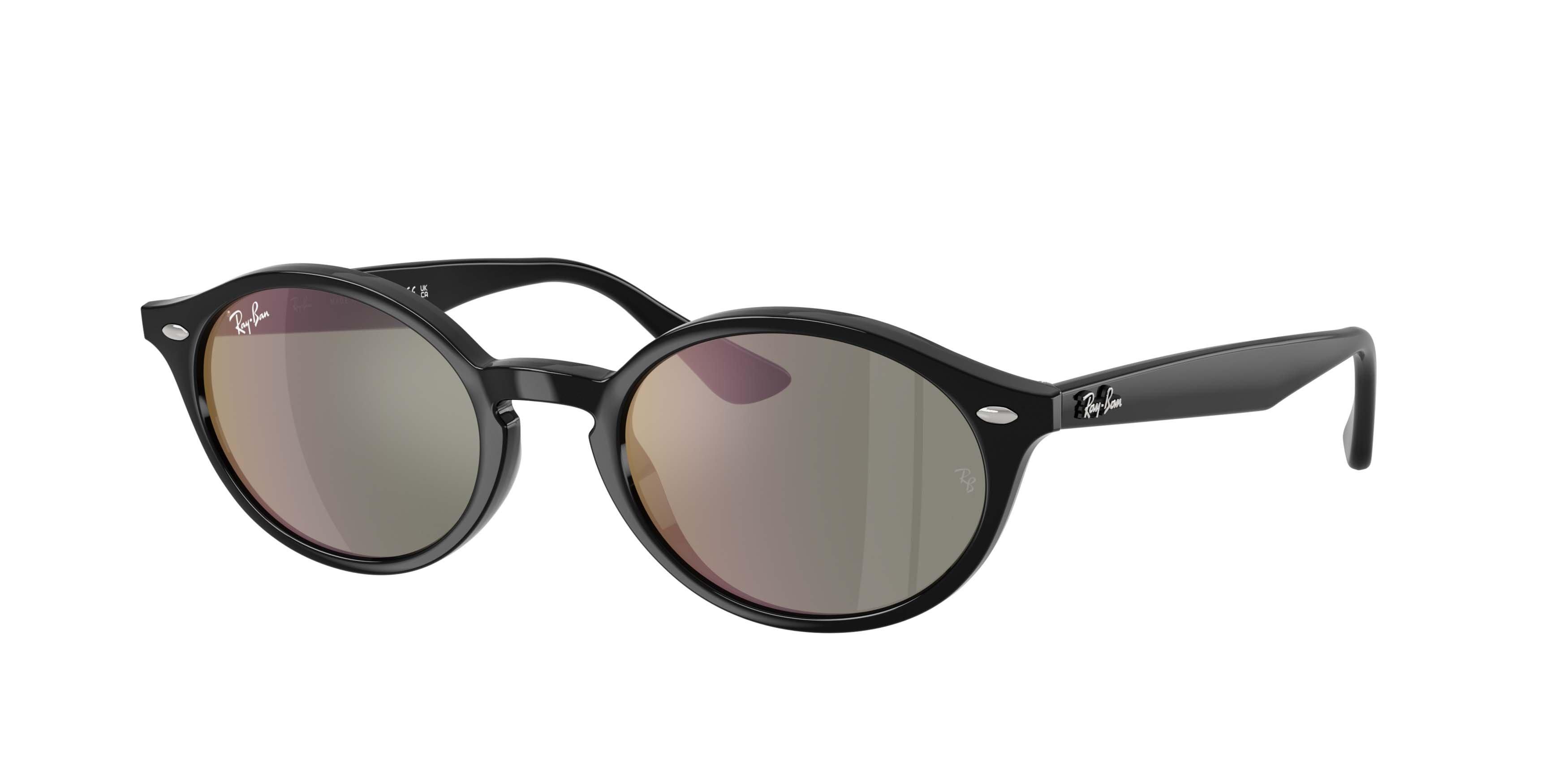 Ray-Ban RB4315 Grey Mirror Bronze Sunglasses &ndash; Black - BLACK Thumbnail View 1