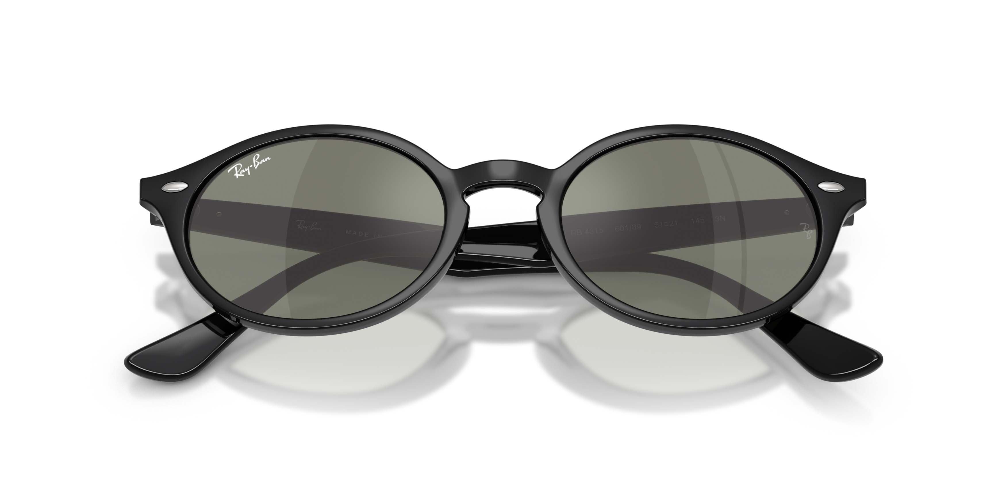 Ray-Ban RB4315 Grey Mirror Bronze Sunglasses &ndash; Black - BLACK Thumbnail View 5