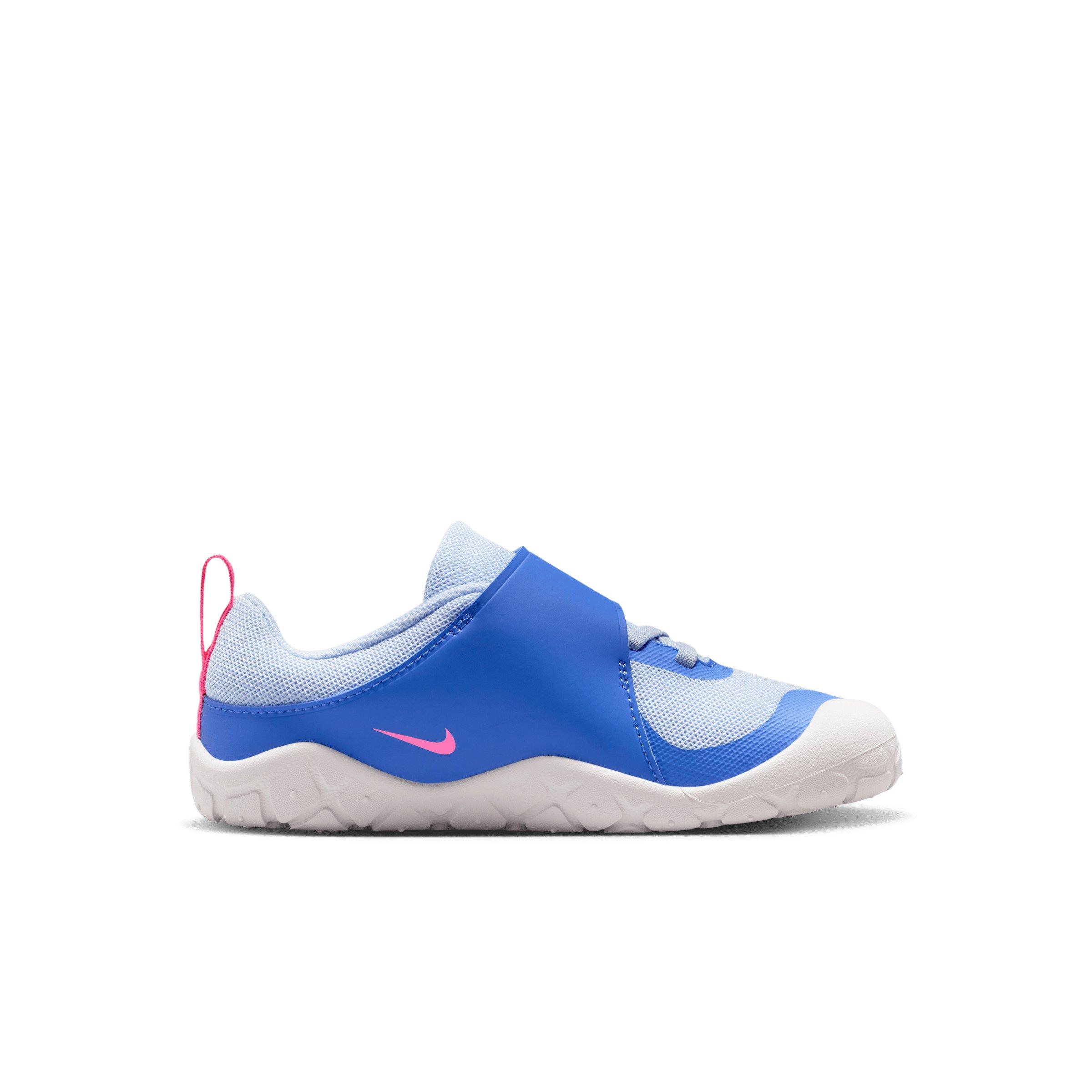 Nike Swoosh 1 Essential "Medium Blue/Hydrogen Blue/Summit White/Pink Glow" Preschool Boys' Shoe - MD BLUE/BLUE/WHITE/PINK