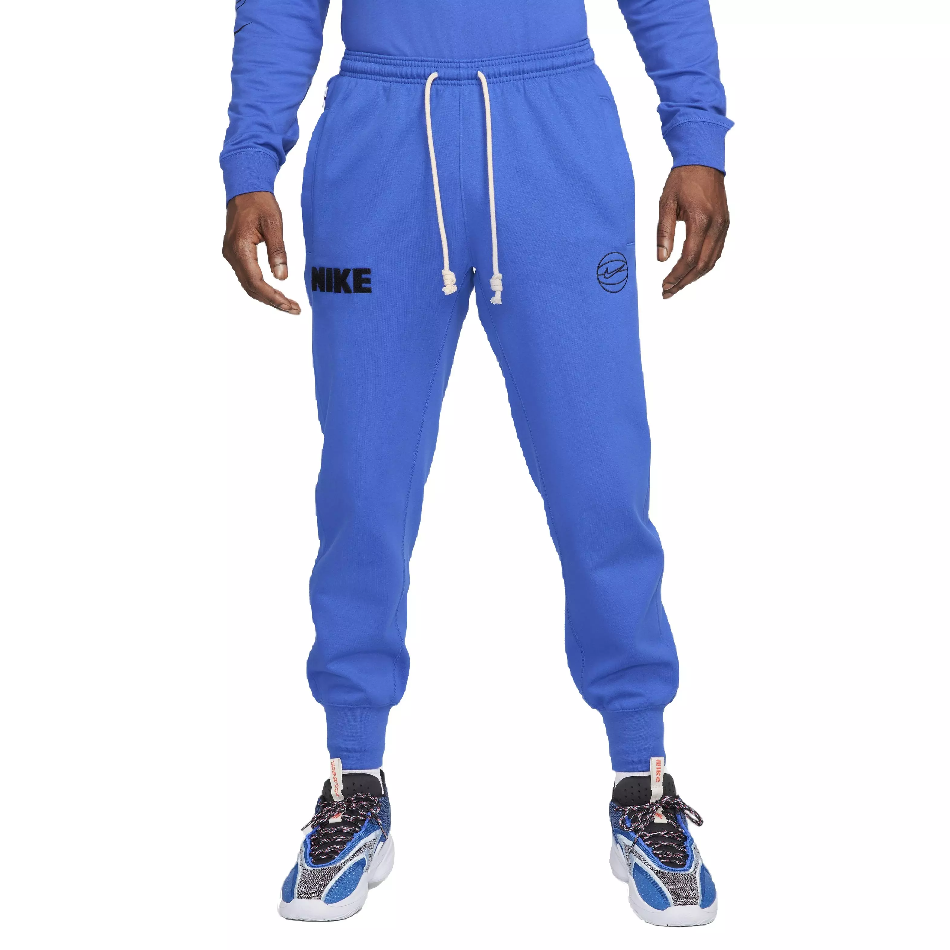 Nike Men's Dri-FIT Standard Issue Cuffed Basketball Pants - ROYAL