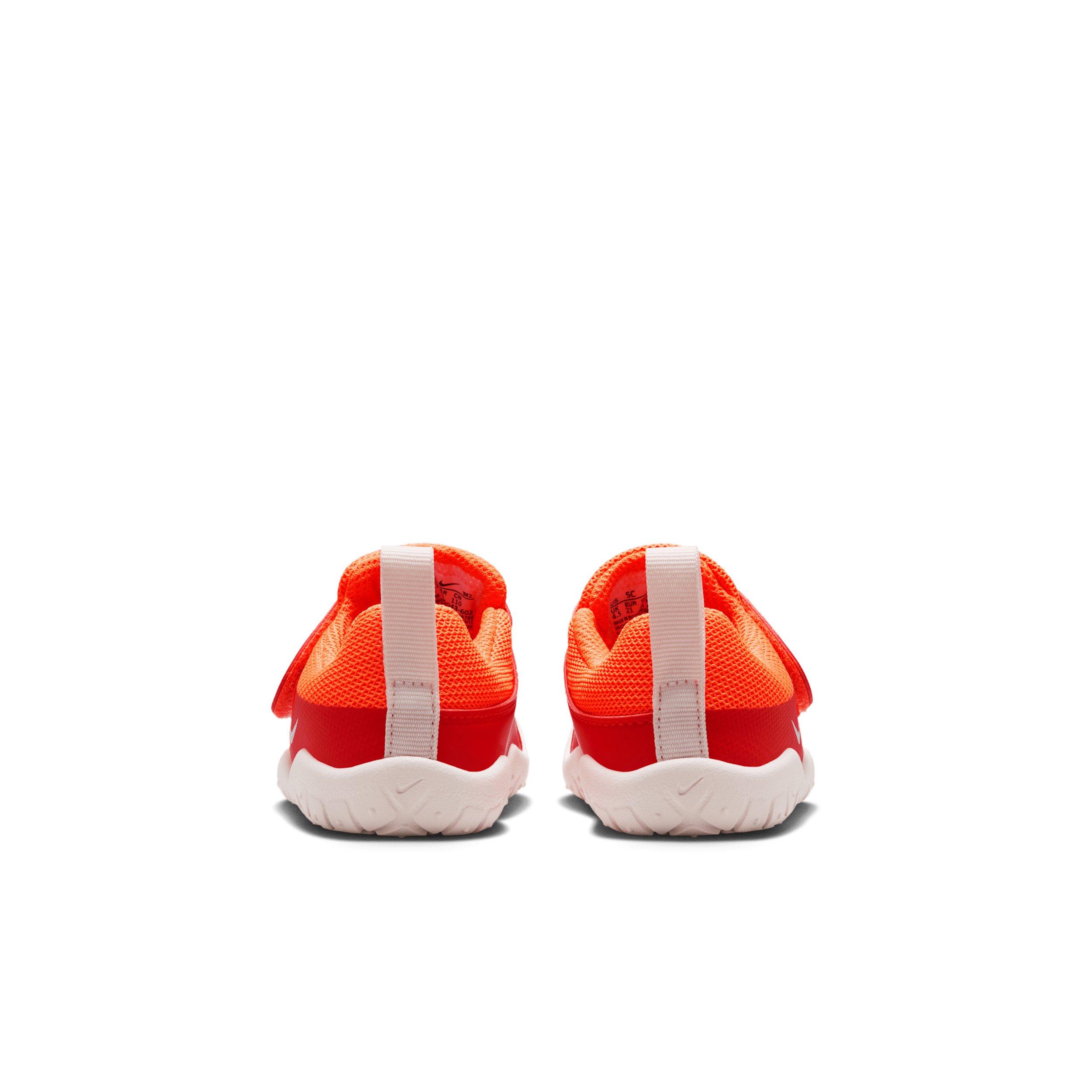 Nike Swoosh 1 Essential "Picante Red/Total Orange/Sail" Preschool Boys' Shoe - RED/ORANGE/SAIL