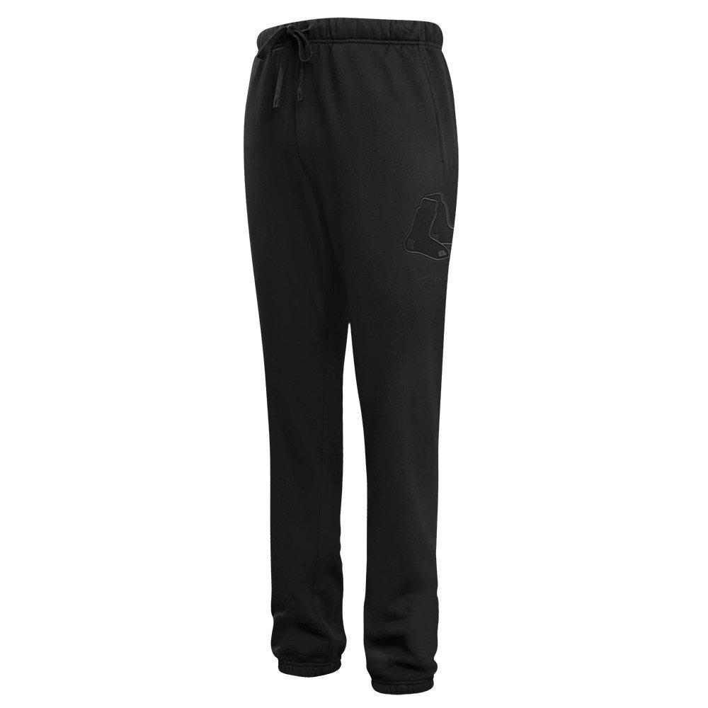Pro Standard Men's MLB Boston Red Sox Neutral Sweatpants - BLACK Thumbnail View 3