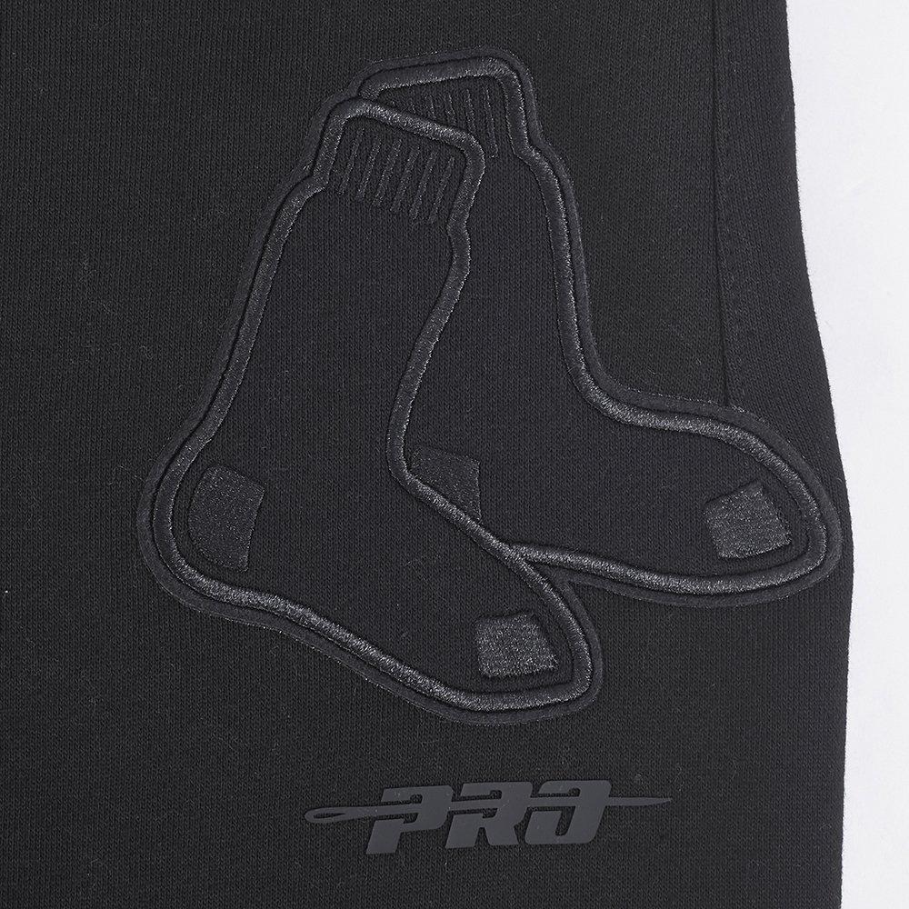 Pro Standard Men's MLB Boston Red Sox Neutral Sweatpants - BLACK Thumbnail View 5