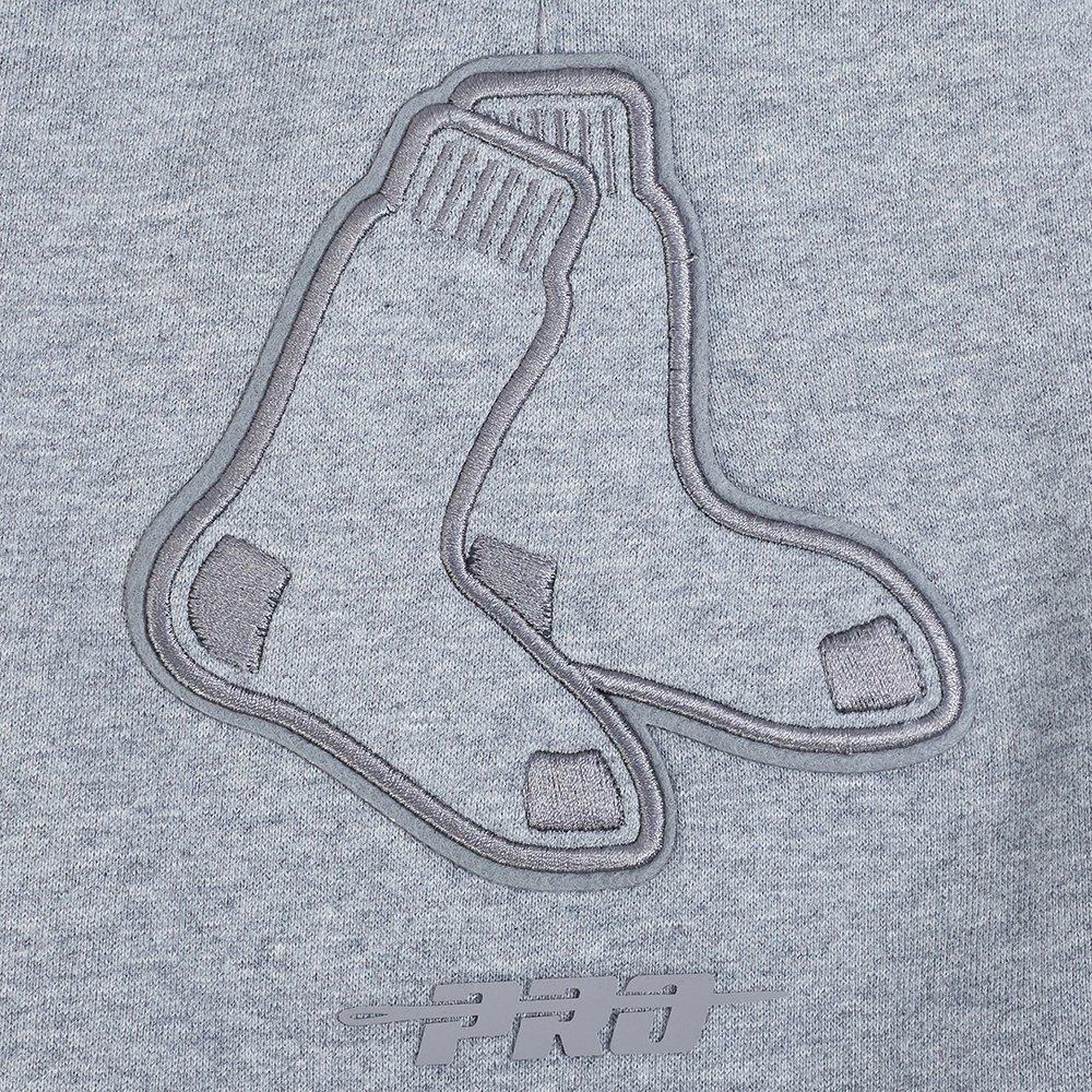 Pro Standard Men's MLB Boston Red Sox Neutral Sweatpants - DK GREY Thumbnail View 5