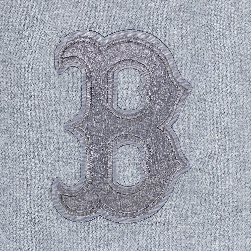 Pro Standard Men's MLB Boston Red Sox Neutral Sweatpants - DK GREY Thumbnail View 6