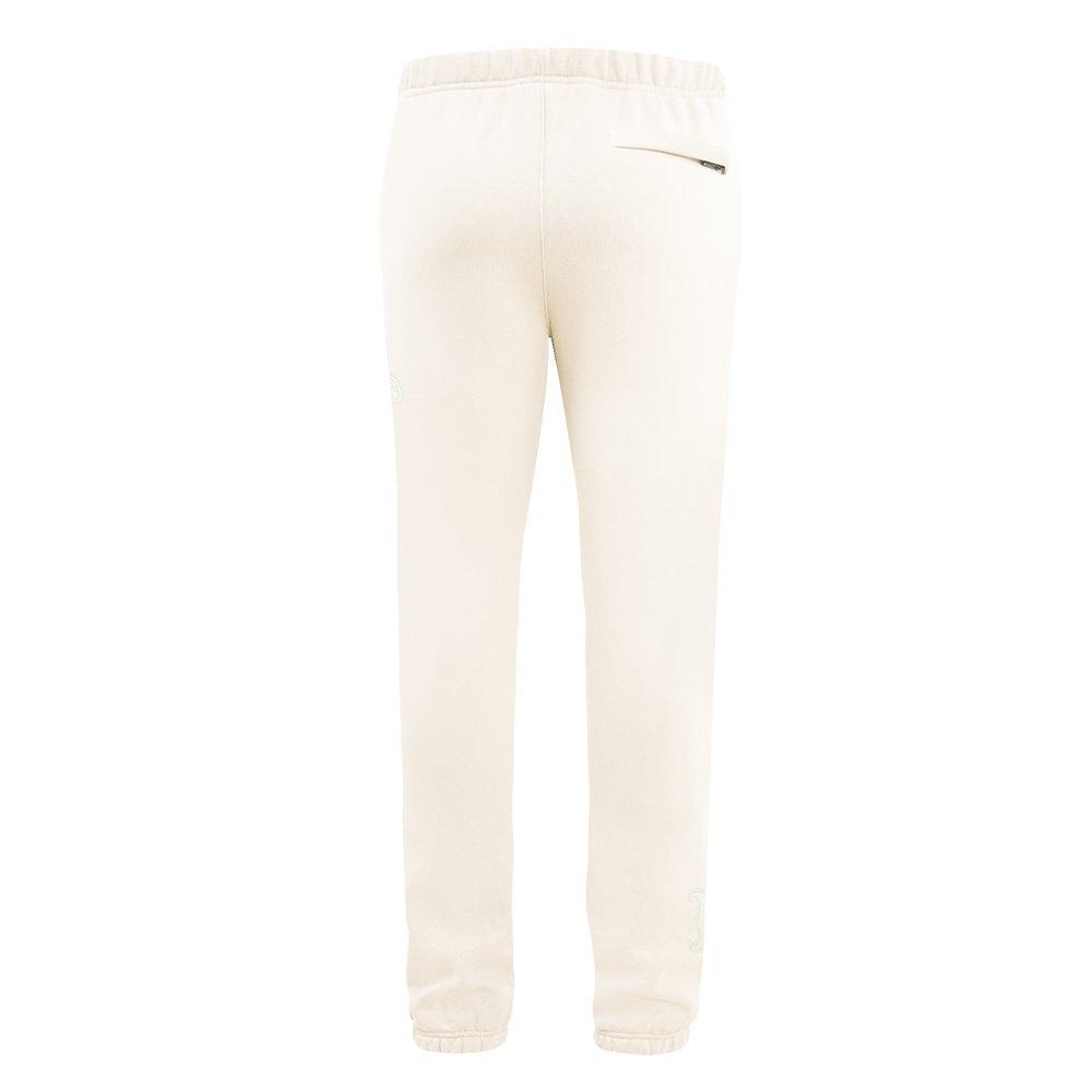 Pro Standard Men's MLB Boston Red Sox Neutral Sweatpants - CREAM Thumbnail View 2