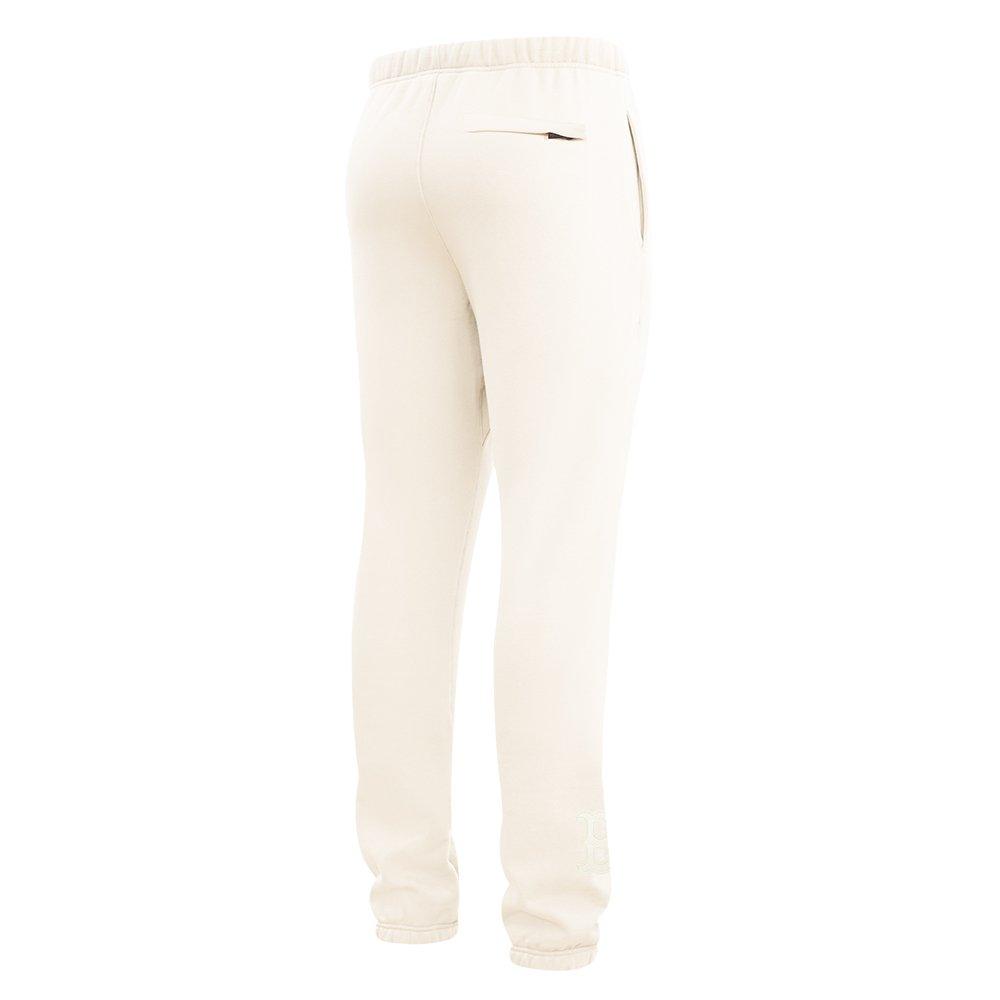 Pro Standard Men's MLB Boston Red Sox Neutral Sweatpants - CREAM Thumbnail View 4