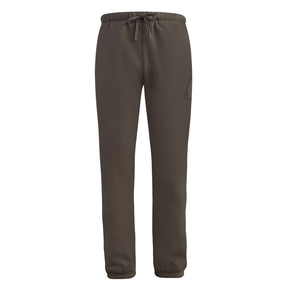 Pro Standard Men's MLB Boston Red Sox Neutral Sweatpants - DK BROWN Thumbnail View 1