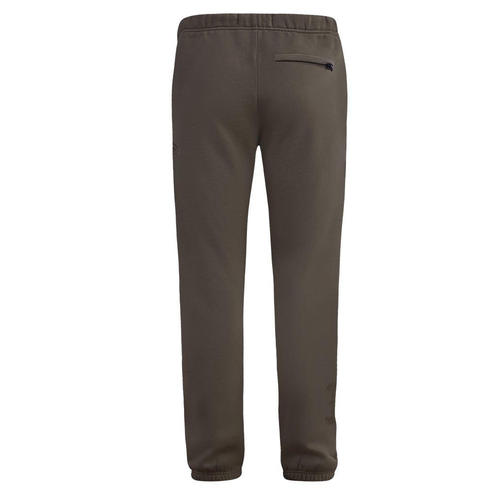 Pro Standard Men's MLB Boston Red Sox Neutral Sweatpants - DK BROWN Thumbnail View 2