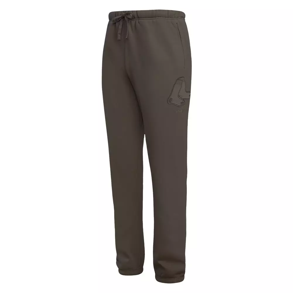 Pro Standard Men's MLB Boston Red Sox Neutral Sweatpants - DK BROWN