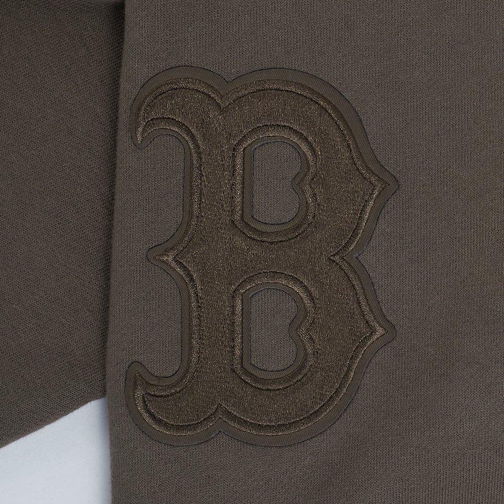 Pro Standard Men's MLB Boston Red Sox Neutral Sweatpants - DK BROWN Thumbnail View 5