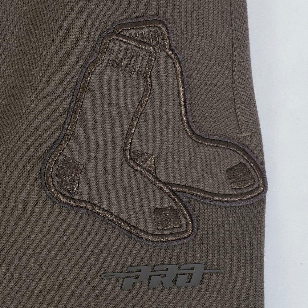 Pro Standard Men's MLB Boston Red Sox Neutral Sweatpants - DK BROWN Thumbnail View 6