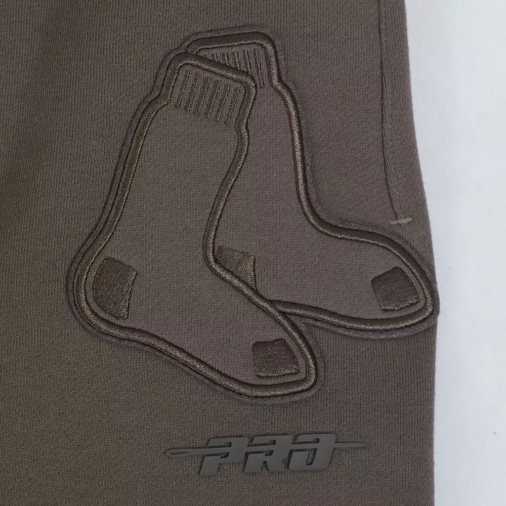 Pro Standard Men's MLB Boston Red Sox Neutral Sweatpants - DK BROWN