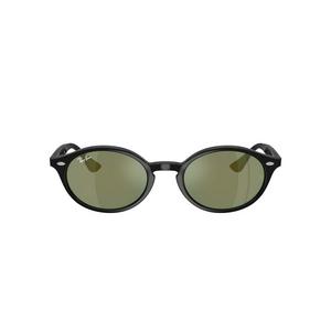 Ray-Ban RB4315 Grey Mirror Blue Green Sunglasses &ndash; Black