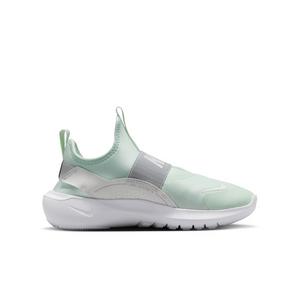 Nike Flex Runner 4 "Barely Green/Photon Dust/White/Light Silver" Grade School Boys' Running Shoe - GREEN/DUST/WHITE/LT SILVER