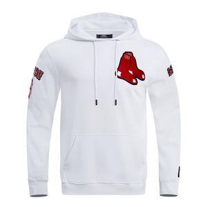 Pro Standard Men's MLB Boston Red Sox Chenille Pullover Hoodie