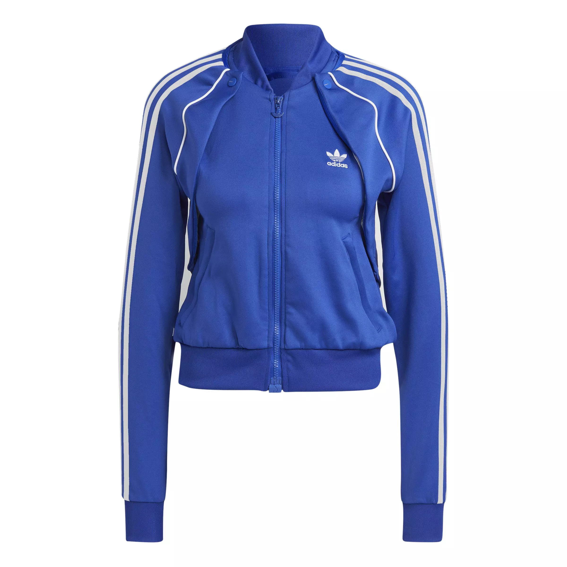 adidas Women's Always Original SST Track Jacket-Blue - BLUE