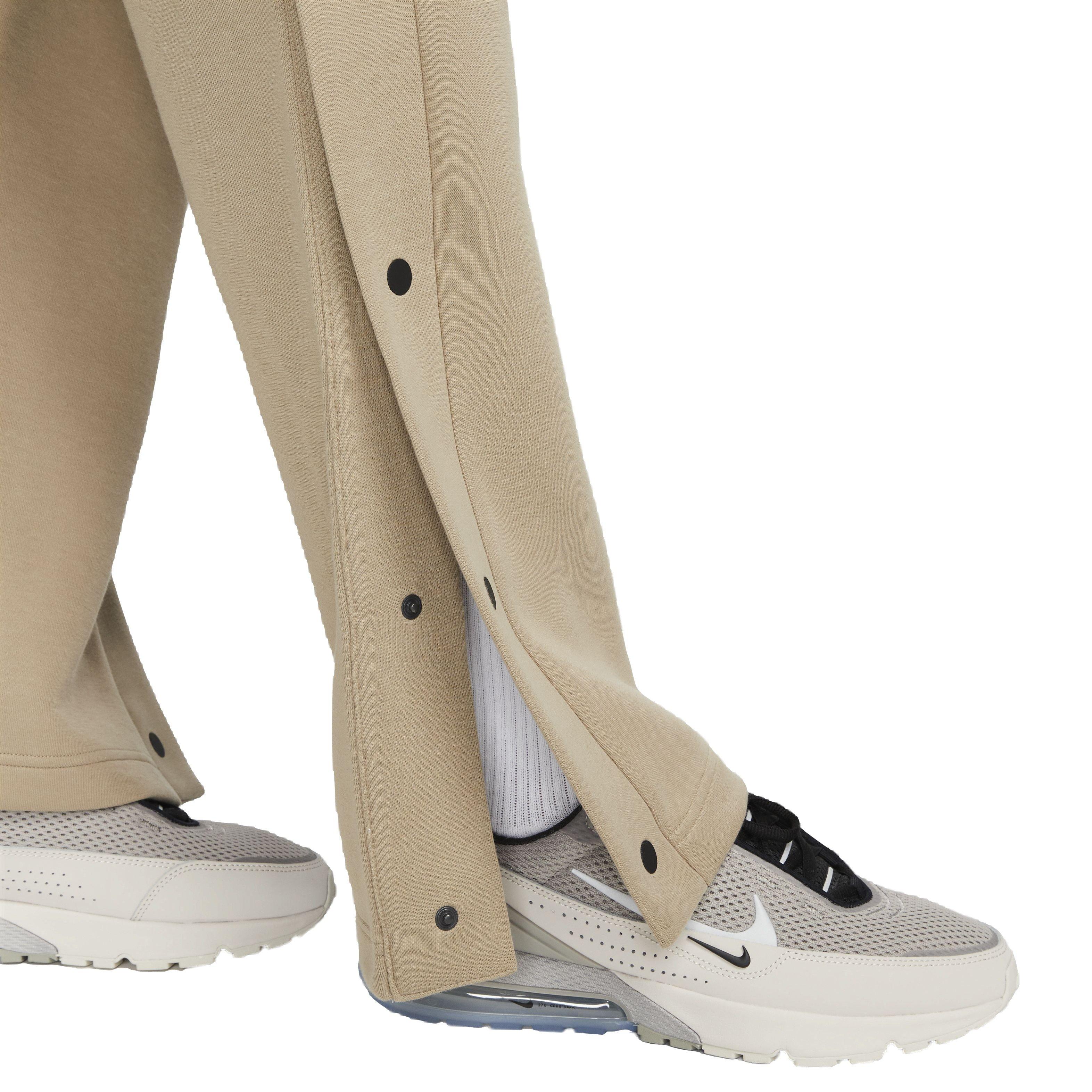 Nike Men's Sportswear Tech Fleece Loose Fit Tear-Away Pants - BROWN Thumbnail View 7