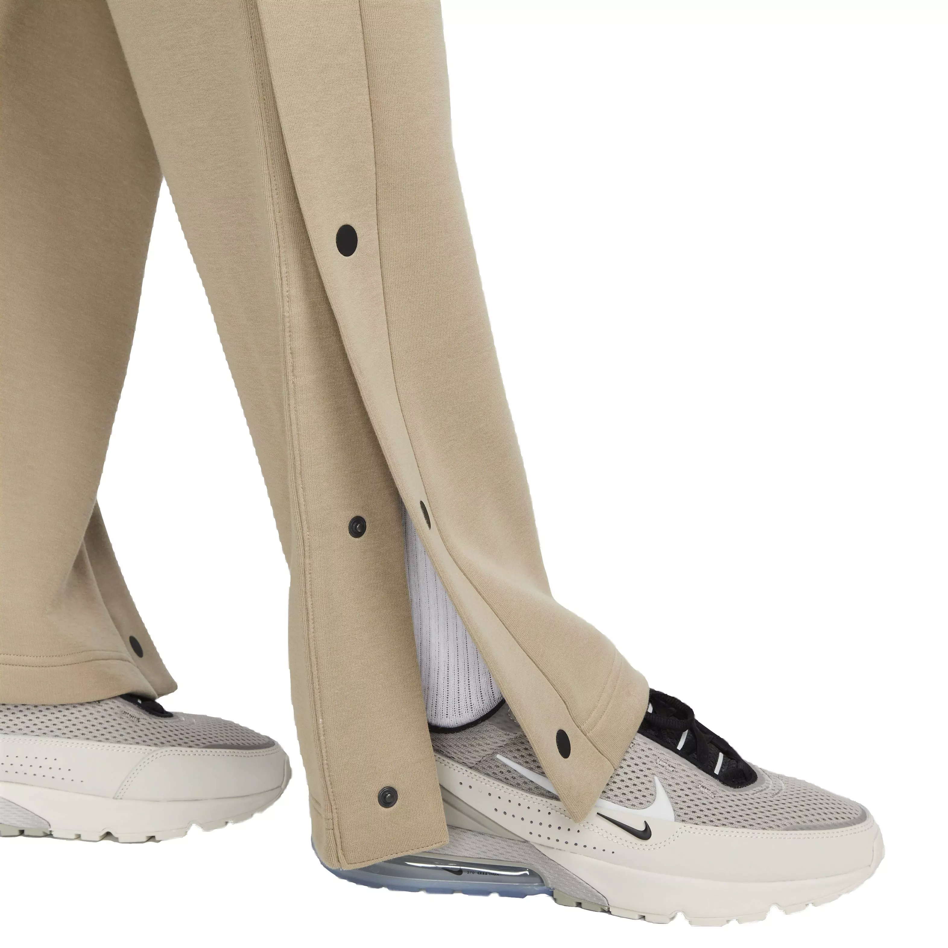 Nike Men's Sportswear Tech Fleece Loose Fit Tear-Away Pants - BROWN