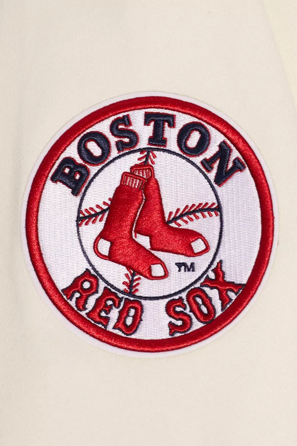 Pro Standard Men's MLB Boston Red Sox Retro Classic Pullover Hoodie - Eggshell - EGGSHELL