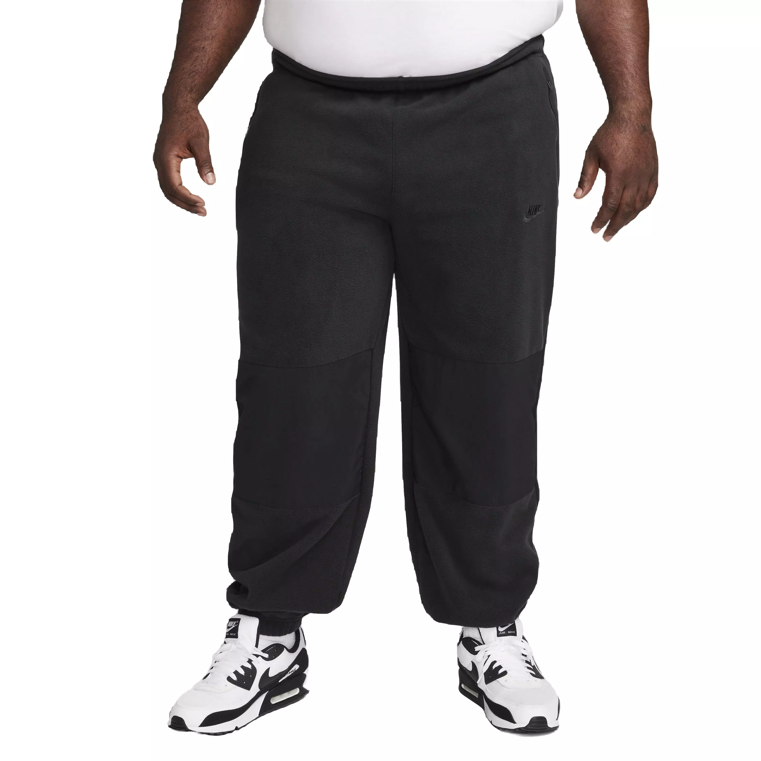 Nike Men's Club Fleece Polar Fleece Pants - BLACK