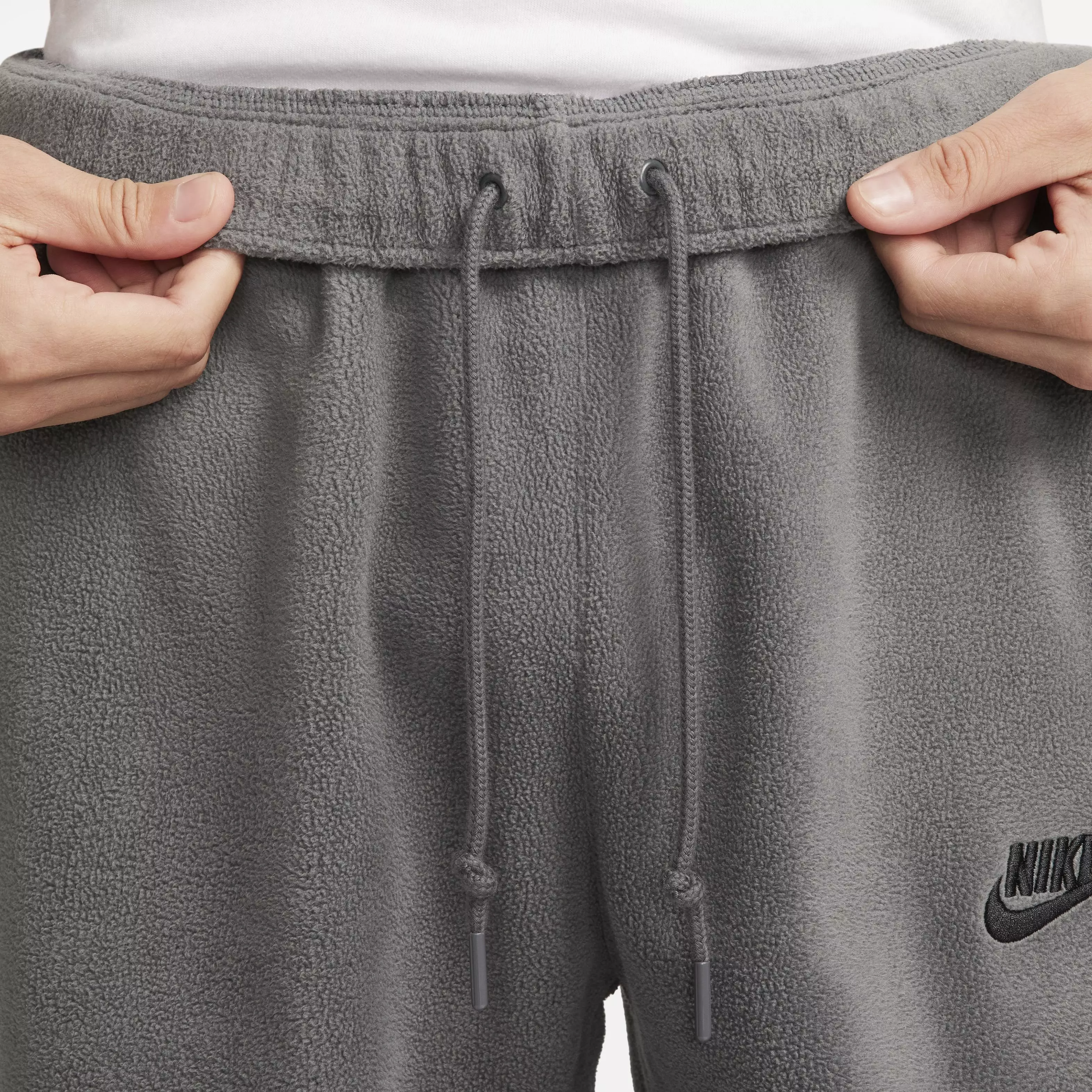 Nike Men's Club Fleece Polar Fleece Pants - GREY