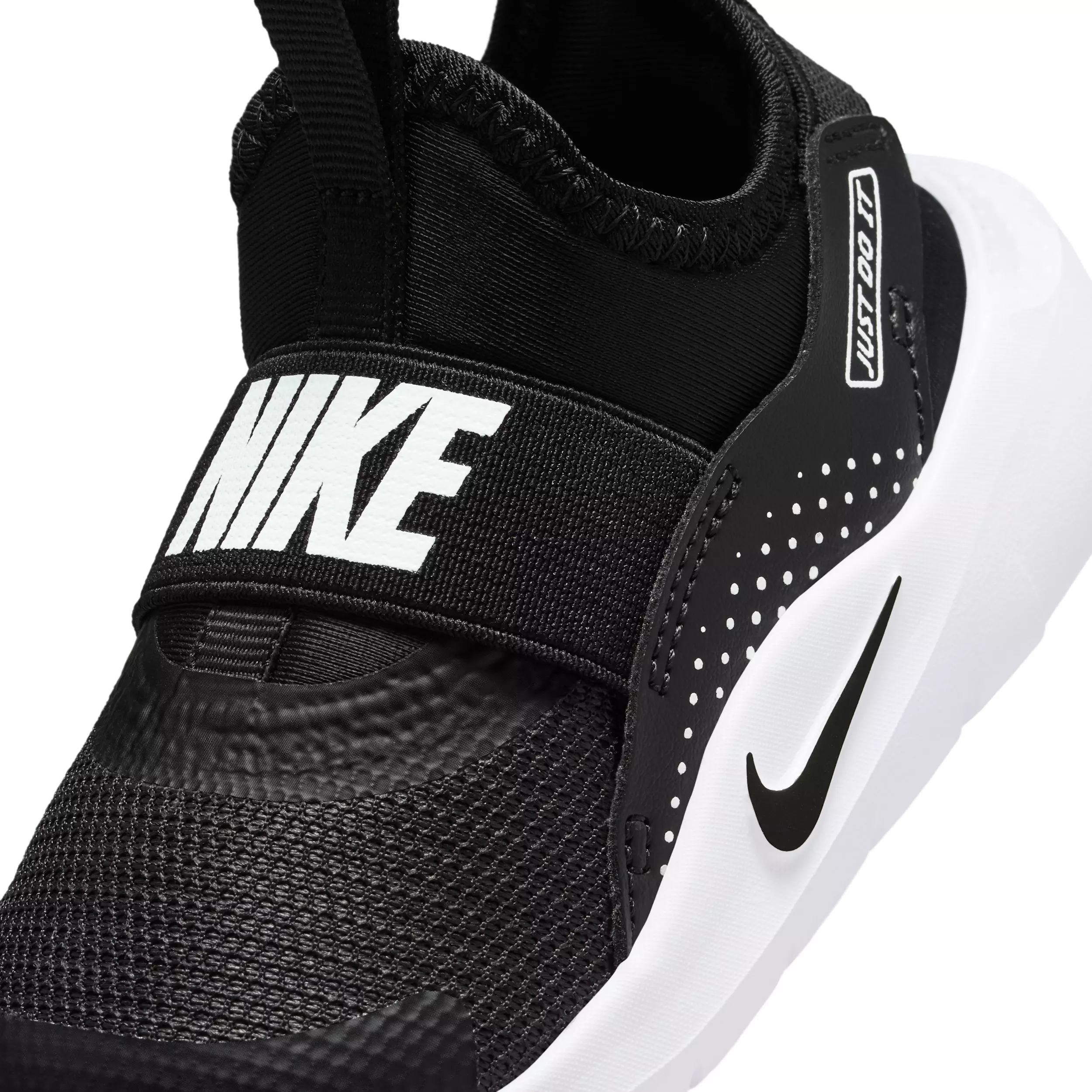 Nike Flex Runner 4 "Black/White/White/Black" Infant Boys' Running Shoe - BLACK/WHITE/WHITE/BLACK
