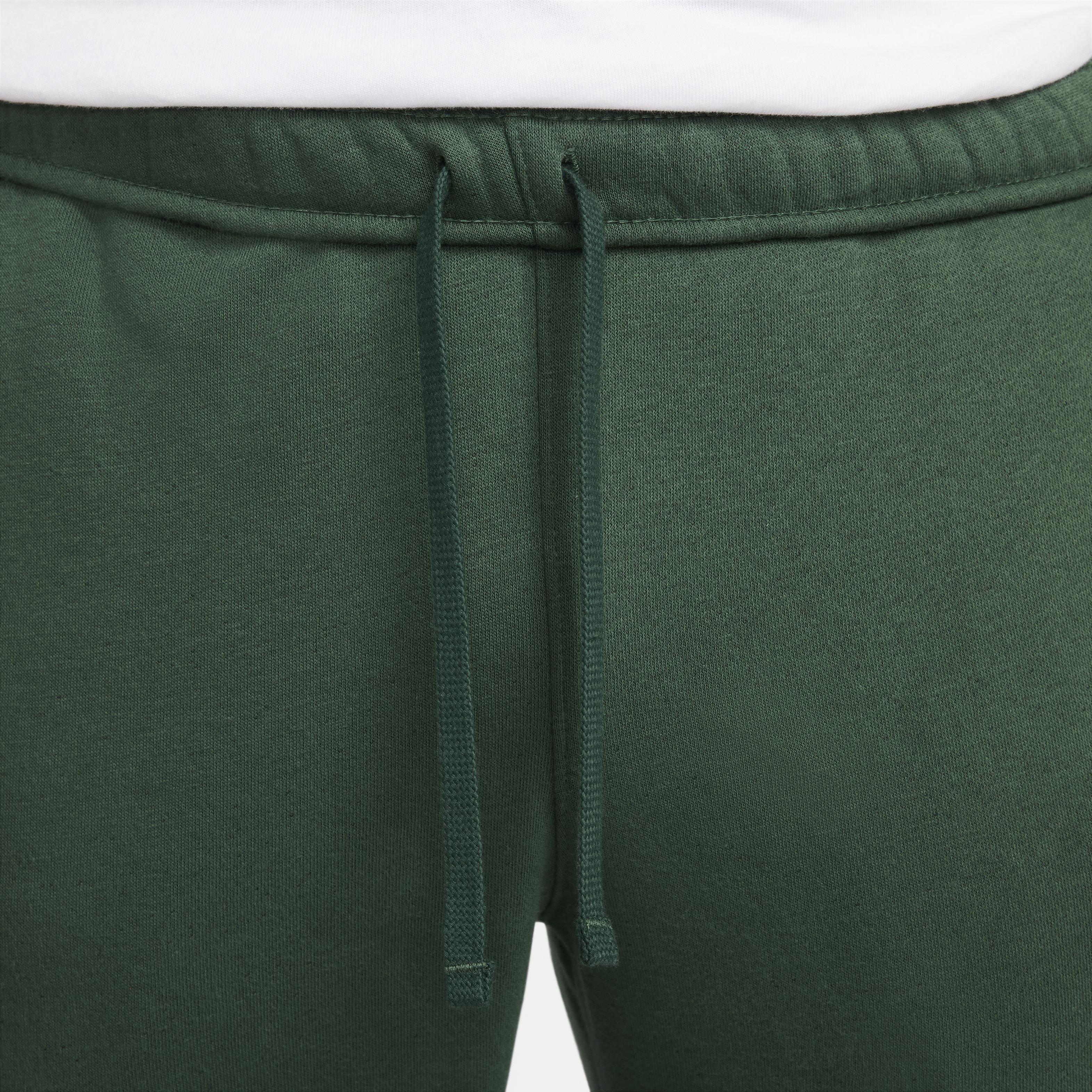 Nike Men's Club Brushed Patch Graphic Pants - GREEN Thumbnail View 3