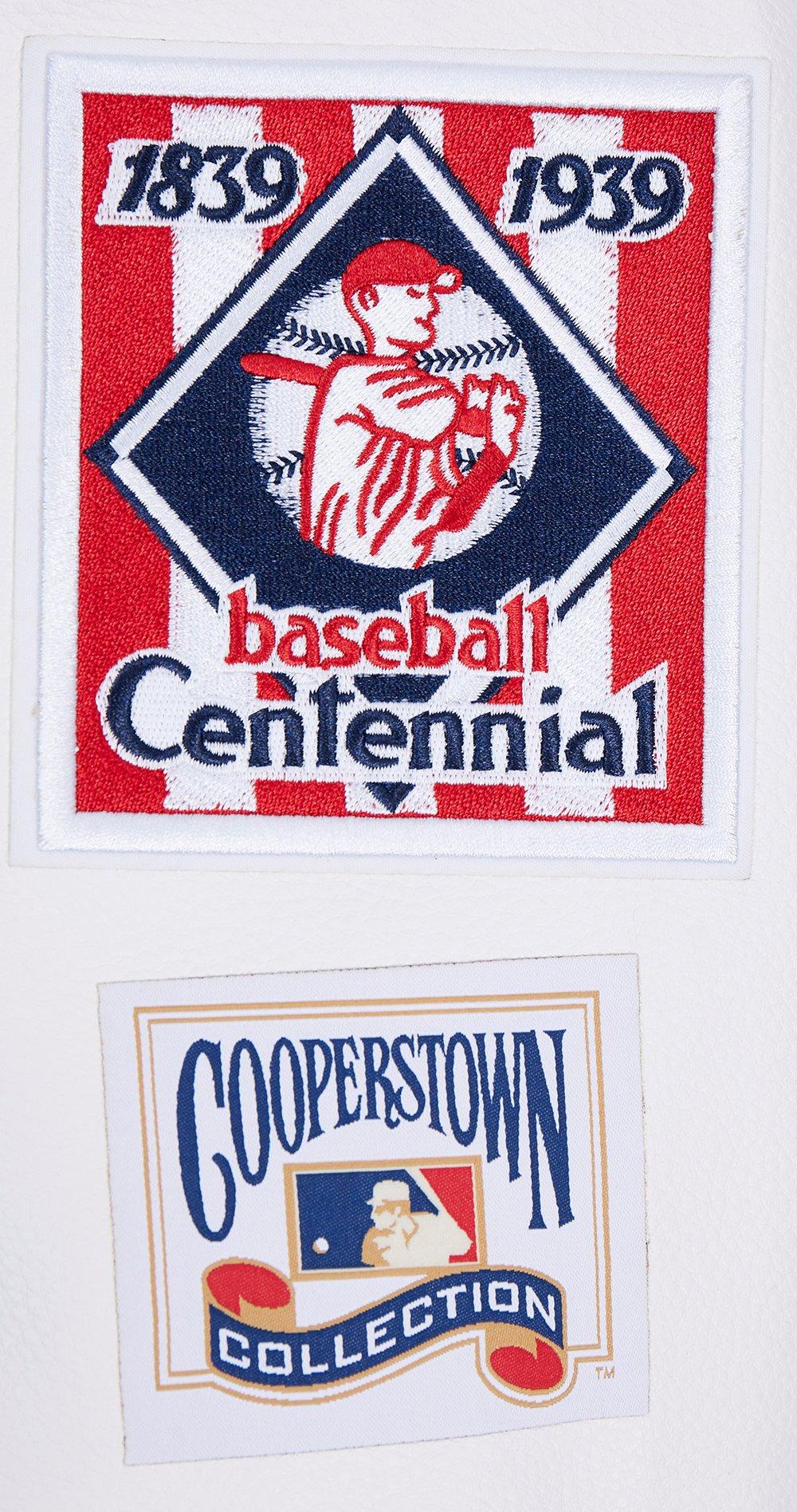 Pro Standard Men's MLB Boston Red Sox Retro Classic Rip Wool Varsity Jacket - NAVY/RED Thumbnail View 9