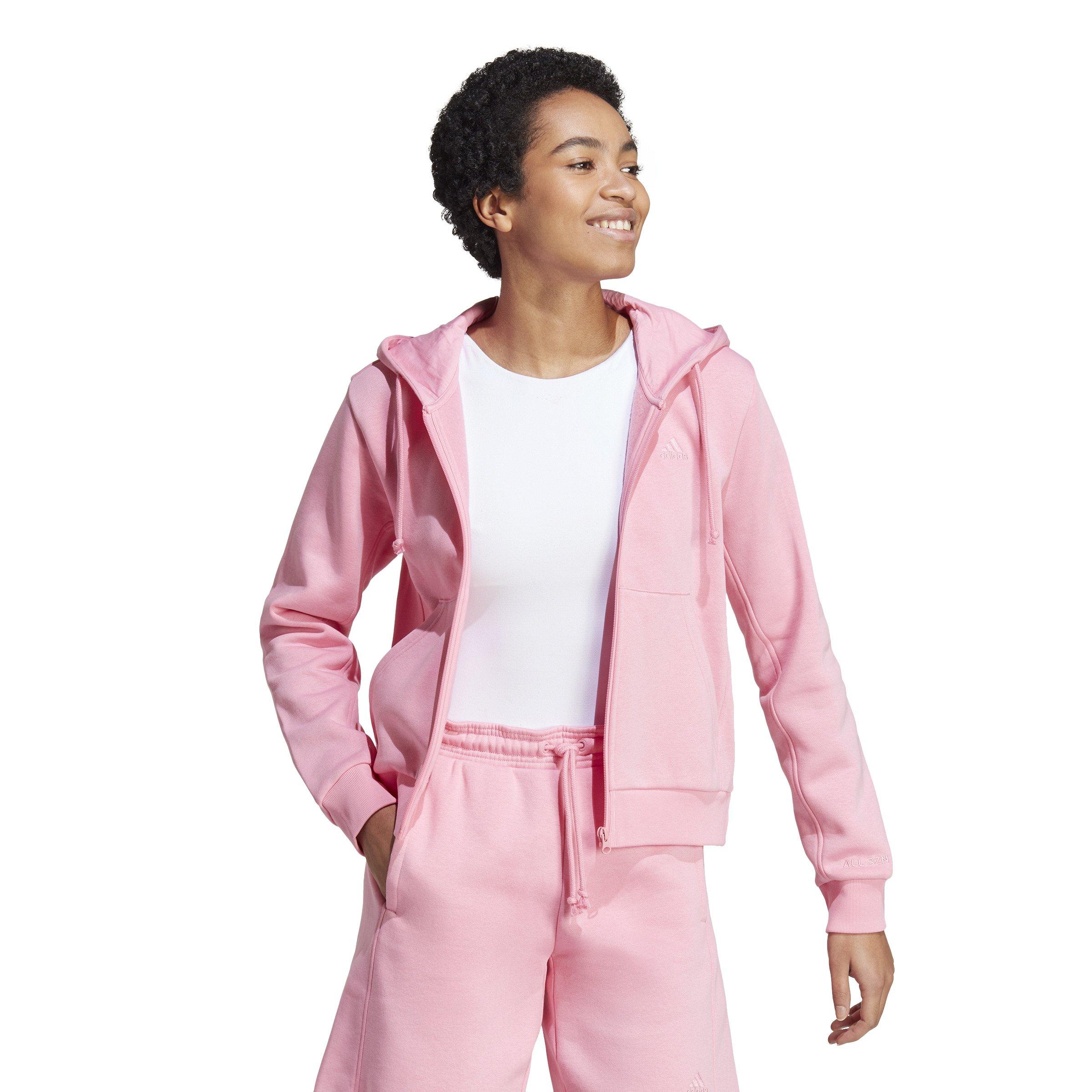 adidas Women\'s​ ALL​ SZN​ - | Jacket-Pink Full-Zip Hibbett City Fleece​ Gear