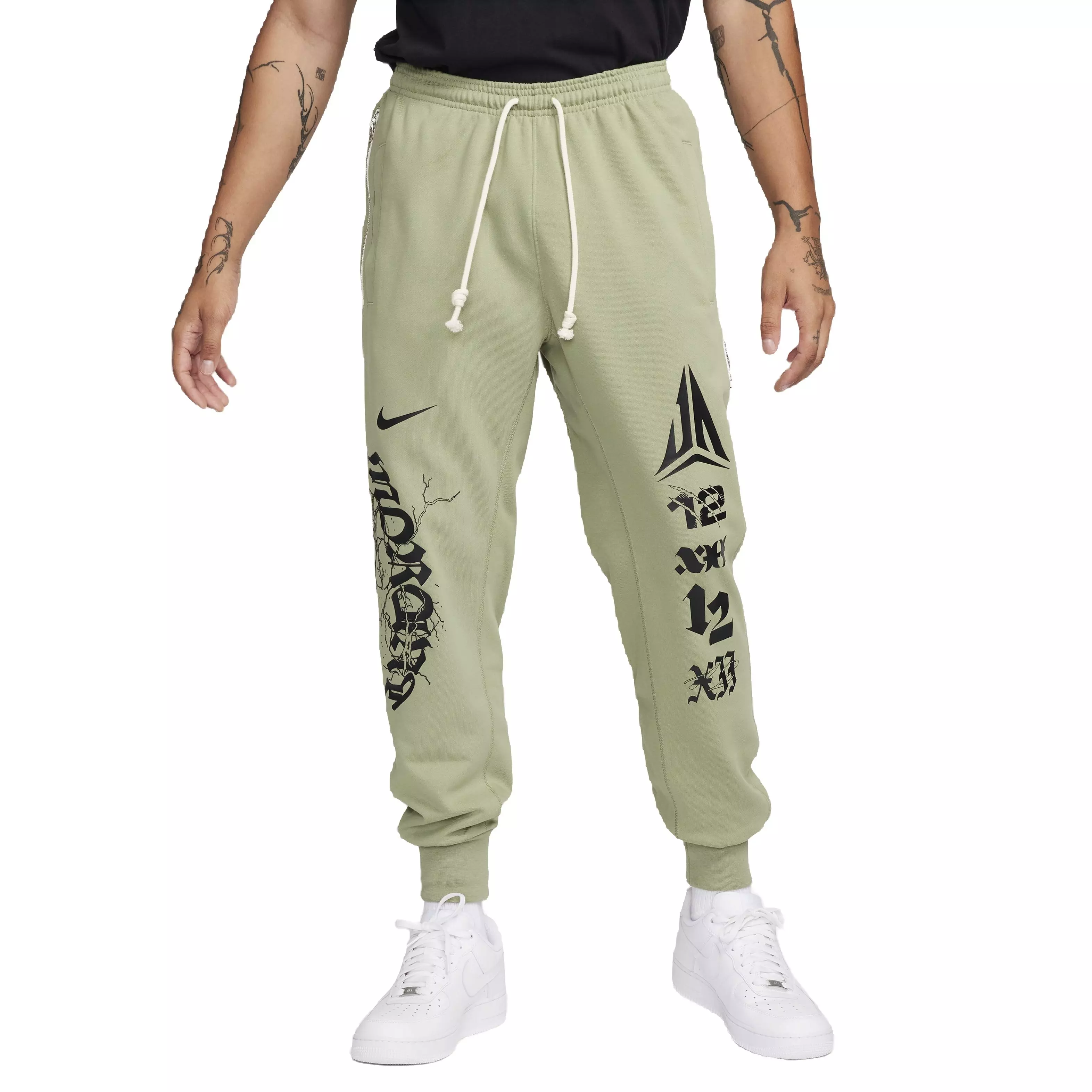 Nike Men's Ja Standard Issue Dri-FIT Jogger Basketball Pants - GREEN