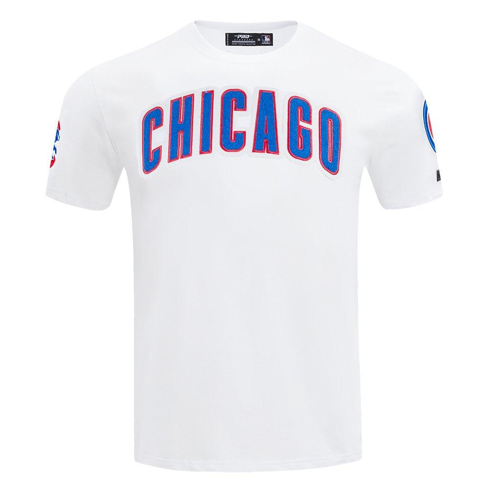 Pro Standard Men's MLB Chicago Cubs Classic Chenille Top - WHITE Thumbnail View 1