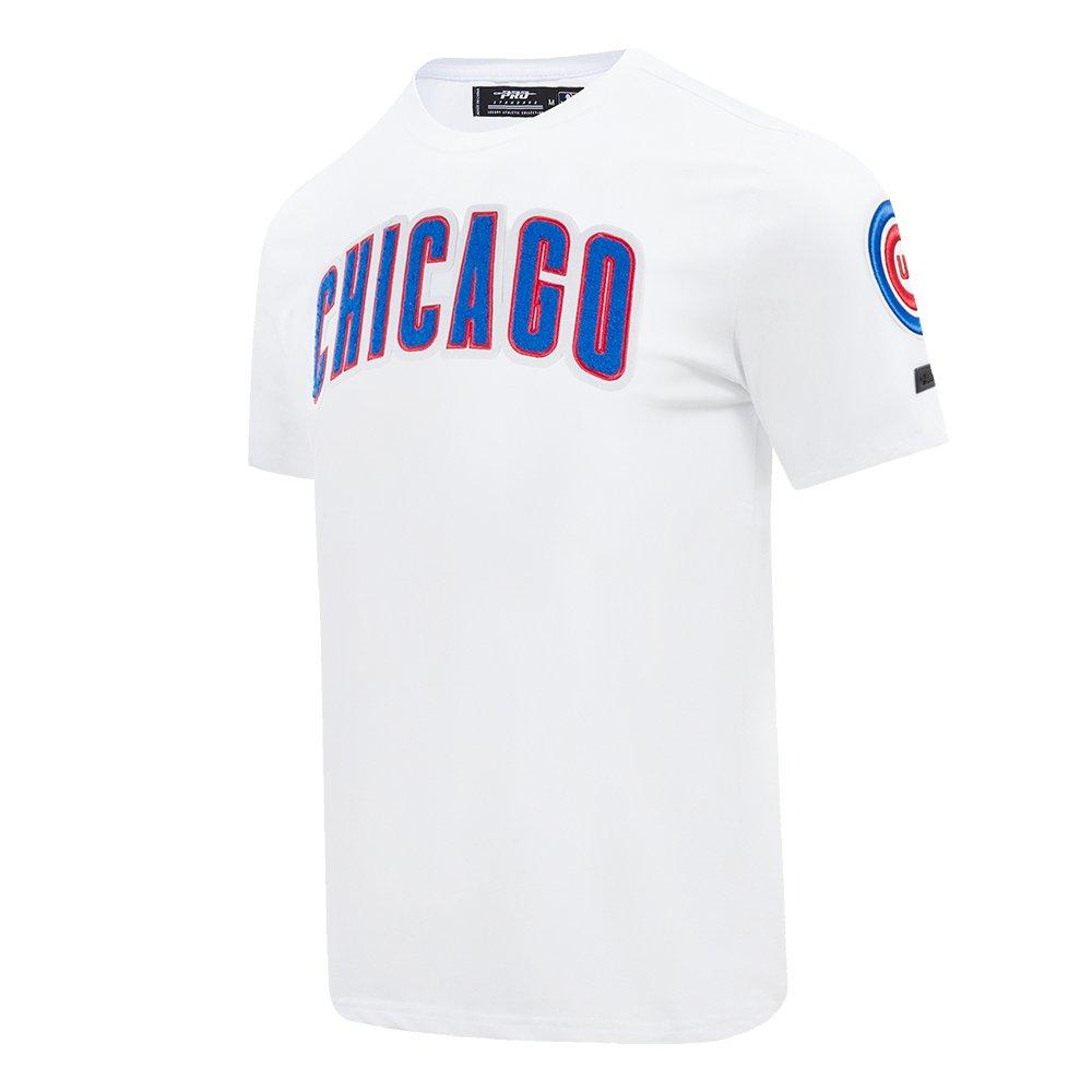 Pro Standard Men's MLB Chicago Cubs Classic Chenille Top - WHITE Thumbnail View 3