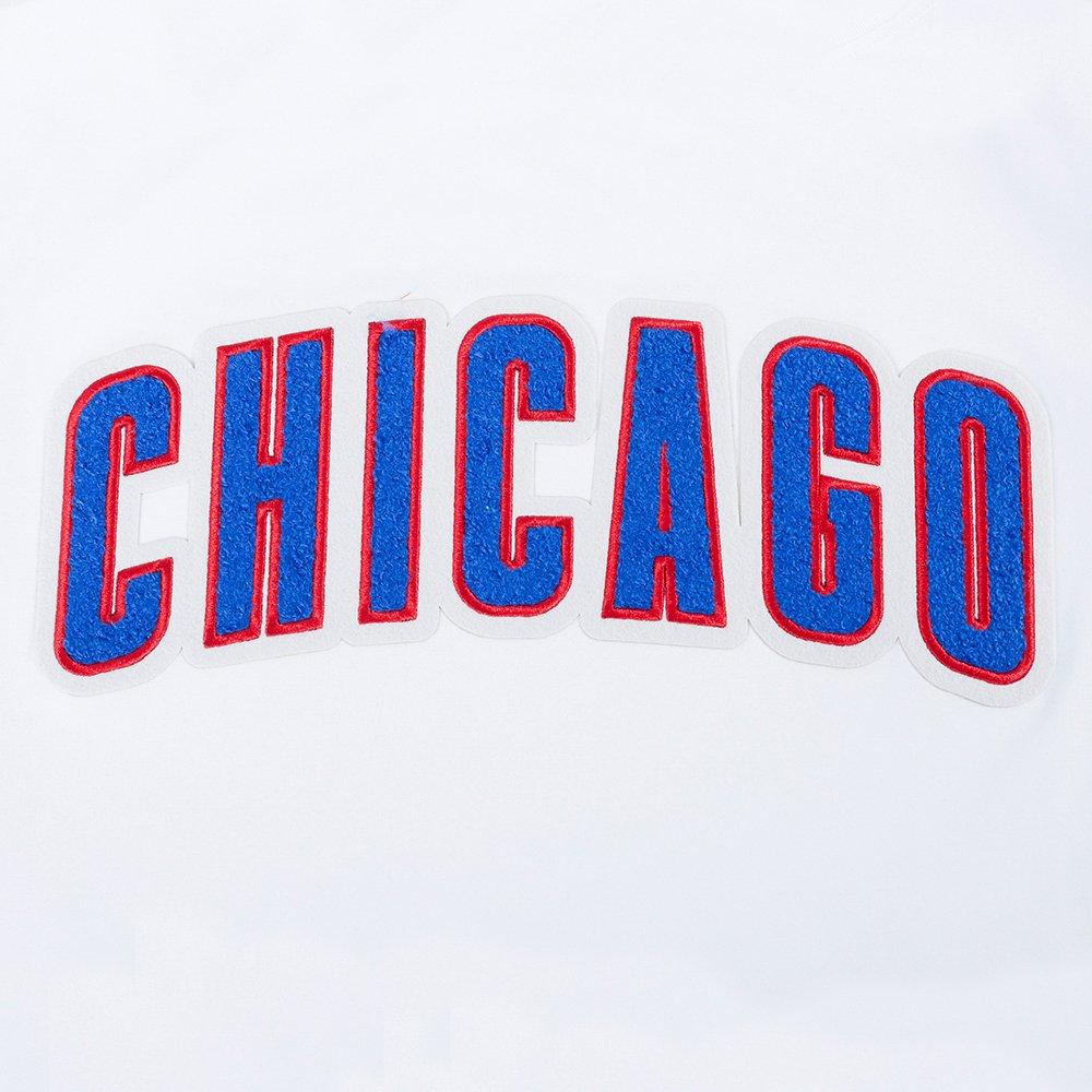Pro Standard Men's MLB Chicago Cubs Classic Chenille Top - WHITE Thumbnail View 5