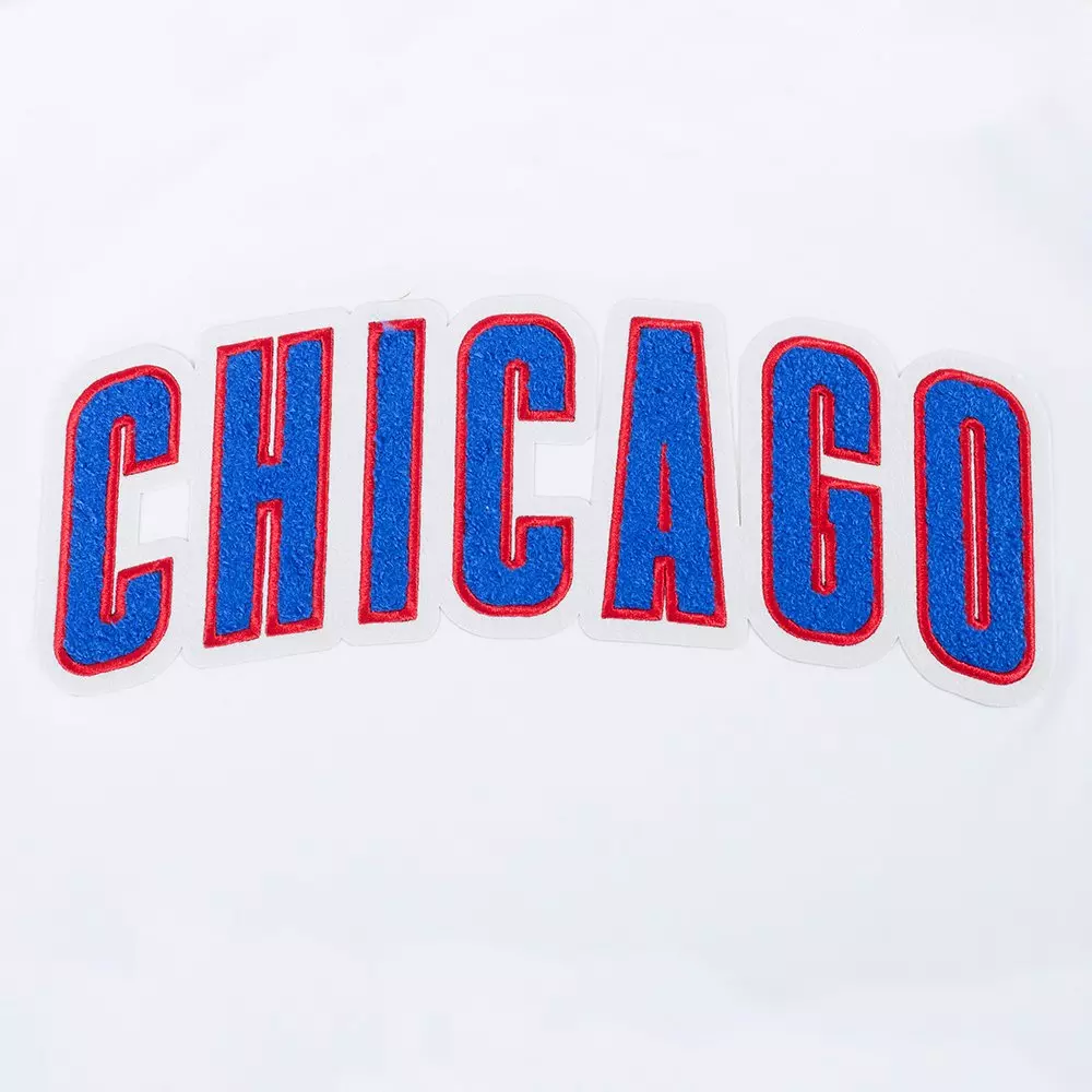 Pro Standard Men's MLB Chicago Cubs Classic Chenille Top - WHITE