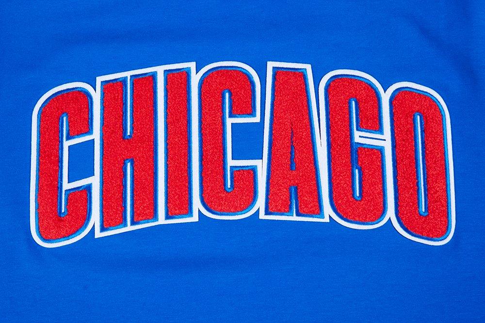 Pro Standard Men's MLB Chicago Cubs Classic Chenille Top - ROYAL Thumbnail View 5
