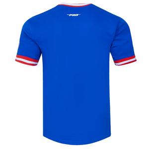 Pro Standard Men's MLB Chicago Cubs Classic Chenille Striped Sleeve Top
